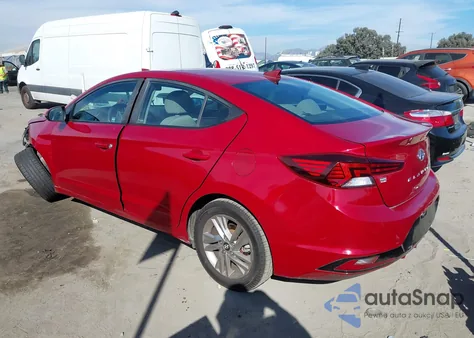 2019 Hyundai Elantra Sel из США, поврежденный, VIN KMHD84LF8KU737052